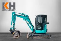 Kobelco SK 30 SR-6 " Engcon Tillrotator"