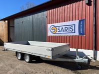 Ny Saris Flaktrailer 406x204cm 2700kg omgående leverans