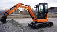 Lonking ECX25 Minigrävare - Yanmar - 2600kg - NYHET