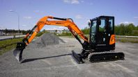 Lonking ECX35 Minigrävare - Kubota - 3800kg - KAMPANJ
