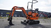 Lonking ECX10 Minigrävare - Yanmar - 1000kg - NYHET