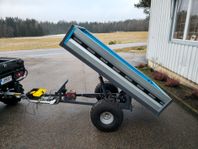-- Atv tillbehör Atvvagn, Flistugg, Slaghack