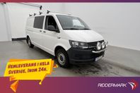 Volkswagen Transporter Kombi L2 4M Värm Drag V-Inredd Moms