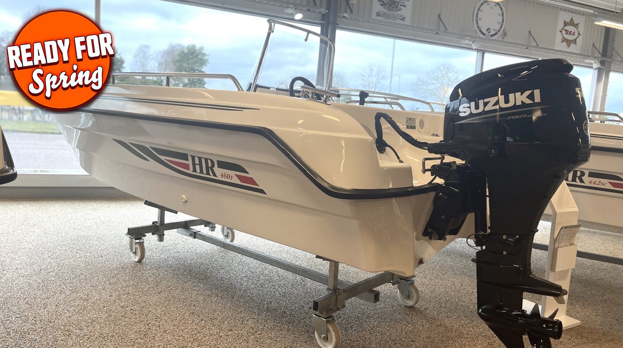 HR 460 Fishing + Suzuki DF50A...