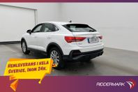 Audi Q3 Sportback 45 TFSIe 245hk Proline Cockpit P-Sensorer