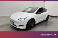 Tesla Model Y Performance AWD Autopilot Dragkrok Svensksåld