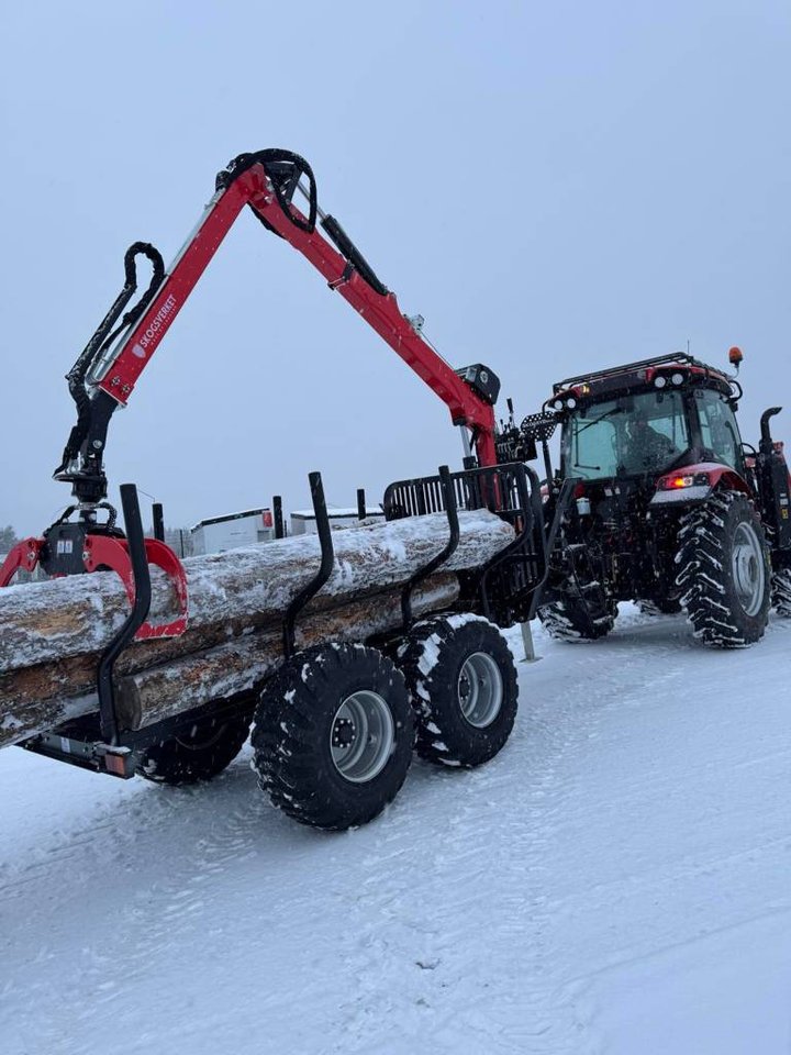 Skogsverket Timmervagn 8-ton