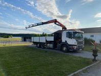 Scania 370, Kranbil, Brädgårdsbil, E6, Automat