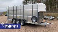 Ifor Williams Boskapsvagn - TA510 16*7