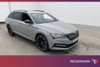 Skoda Superb iV Plug-in 218hk Sportline Cockpit Canton Drag