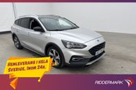 Ford Focus Kombi EcoBoost 125hk Active Kamera HUD Skinn Navi