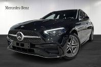 Mercedes-Benz C 300e, AMG line premium, dragkrok, OMG LEV