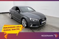 Audi A3 1.4 TFSI 150hk S-line Cockpit Navi Bluetooth Drag