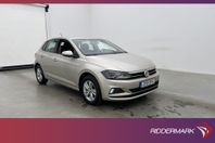 Volkswagen Polo 1.0 TSI 95hk M&K-Värm Sensorer Adaptiv-Fart