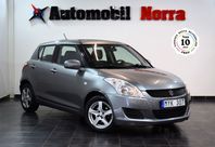 Suzuki Swift 1.2 VVT 94hk Comfort Lågmilad Få ägare