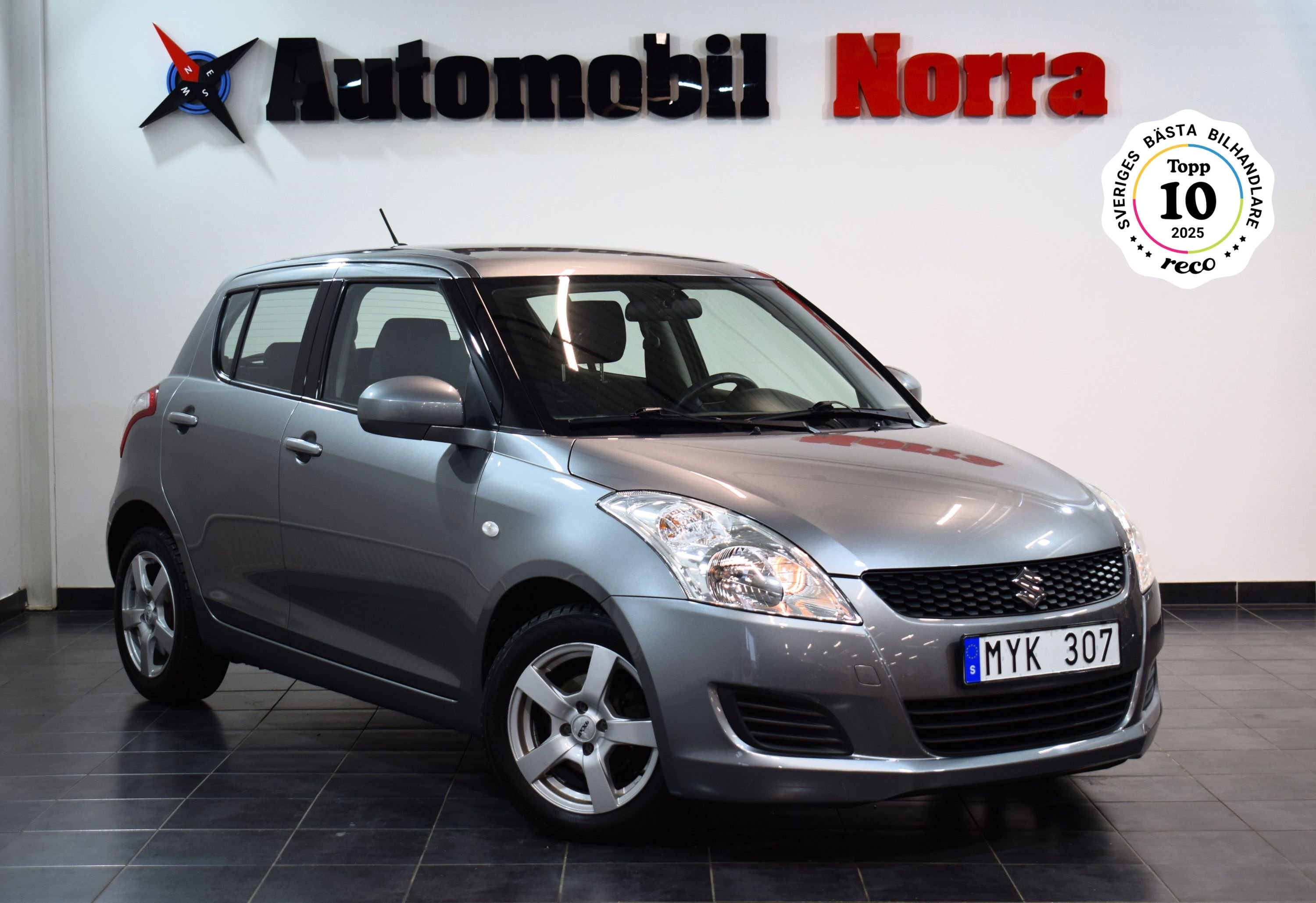 Suzuki Swift 5-dörrar 1.2 VVT Manuell, 94hk, 2012