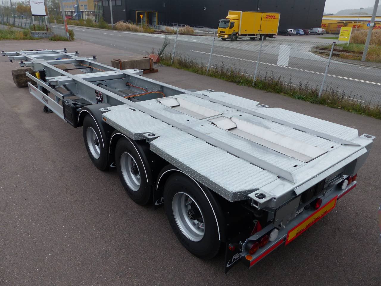 Fliegl Containerchassi m. Spi...