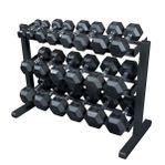 Hantelpaket 5 kg – 25 kg inkl. stativ