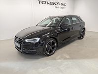 Audi A3 125 hk S-Line exteriör S-Tronic