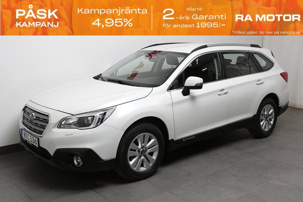 Subaru Outback 2.0 4WD Lineartronic, 150hk, 2015