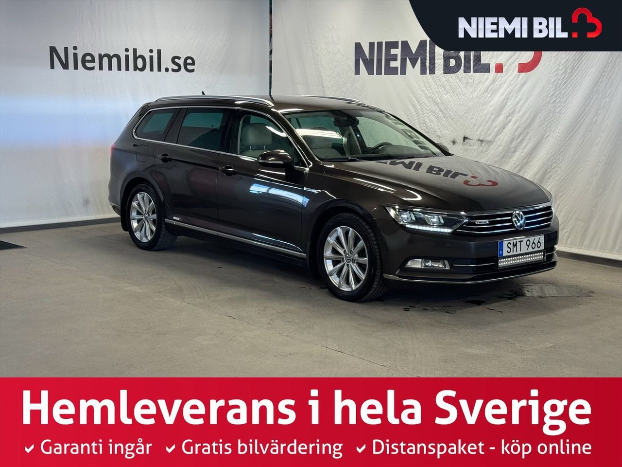 Volkswagen Passat Sportscombi 2.0 TDI DPF SCR BMT 4Motion DSG Sekventiell, 190hk, 2015