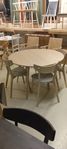 Matgrupp Bord Yumi 115cm +4 stolar Ami