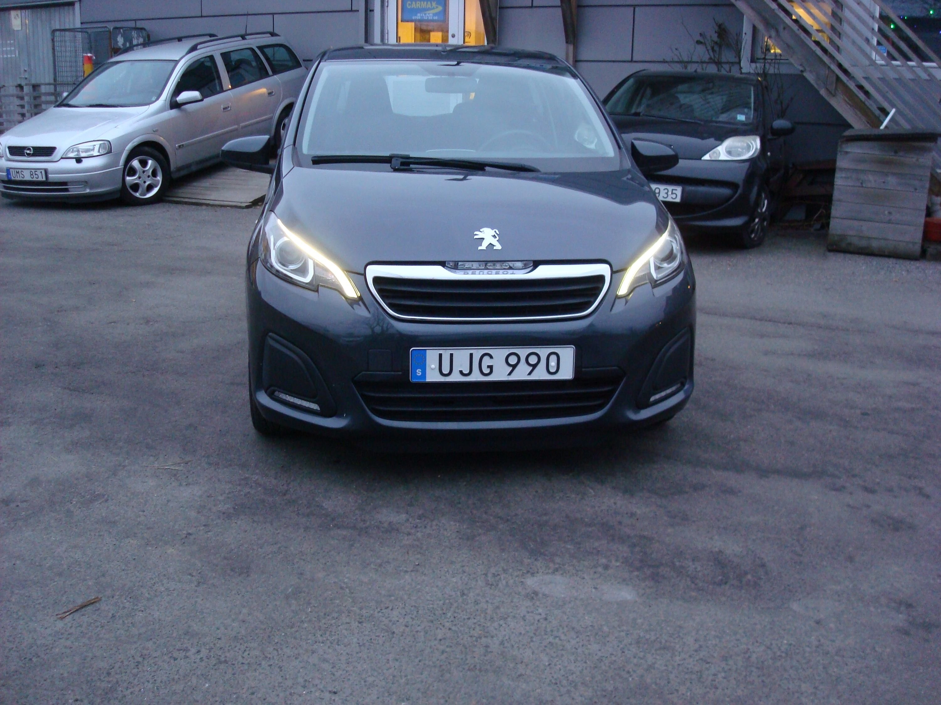 Peugeot 108 5-dörrar 1.0 VTi Manuell, 69hk, 2014