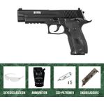 Airsoft Kit Swiss Arms Navy Pistol XXL CO2 6mm