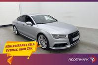 Audi A7 V6 TDI Q 218hk S-Line Värmare Pano BOSE Matrix Skinn