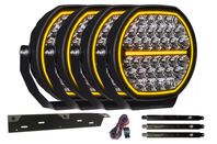 Extraljus paket 4 st LEDFORCE Attention V1 170W