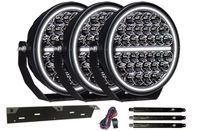 Extraljus paket 3 st LEDFORCE Attention V2 170W