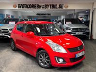Suzuki Swift 5-dörrar 1.2 VVT Euro 6 Farthållare 94hk