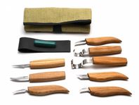 BEAVERCRAFT S08 TÄLJKIT/SLÖJDKIT MED KNIVRULLE