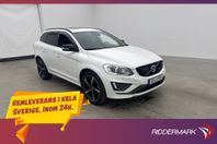Volvo XC60 D5 AWD 215hk R-Design VOC D-Värm Drag BLIS Pano