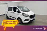 Ford Transit Custom CrewVan L2 Värmare Drag B-Kamera 6-Sits