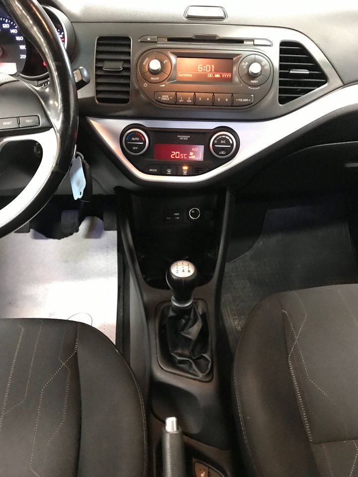 Kia Picanto 5-dørs 1.0 MPI Manuell, 5-trinn, 67hk, 2016