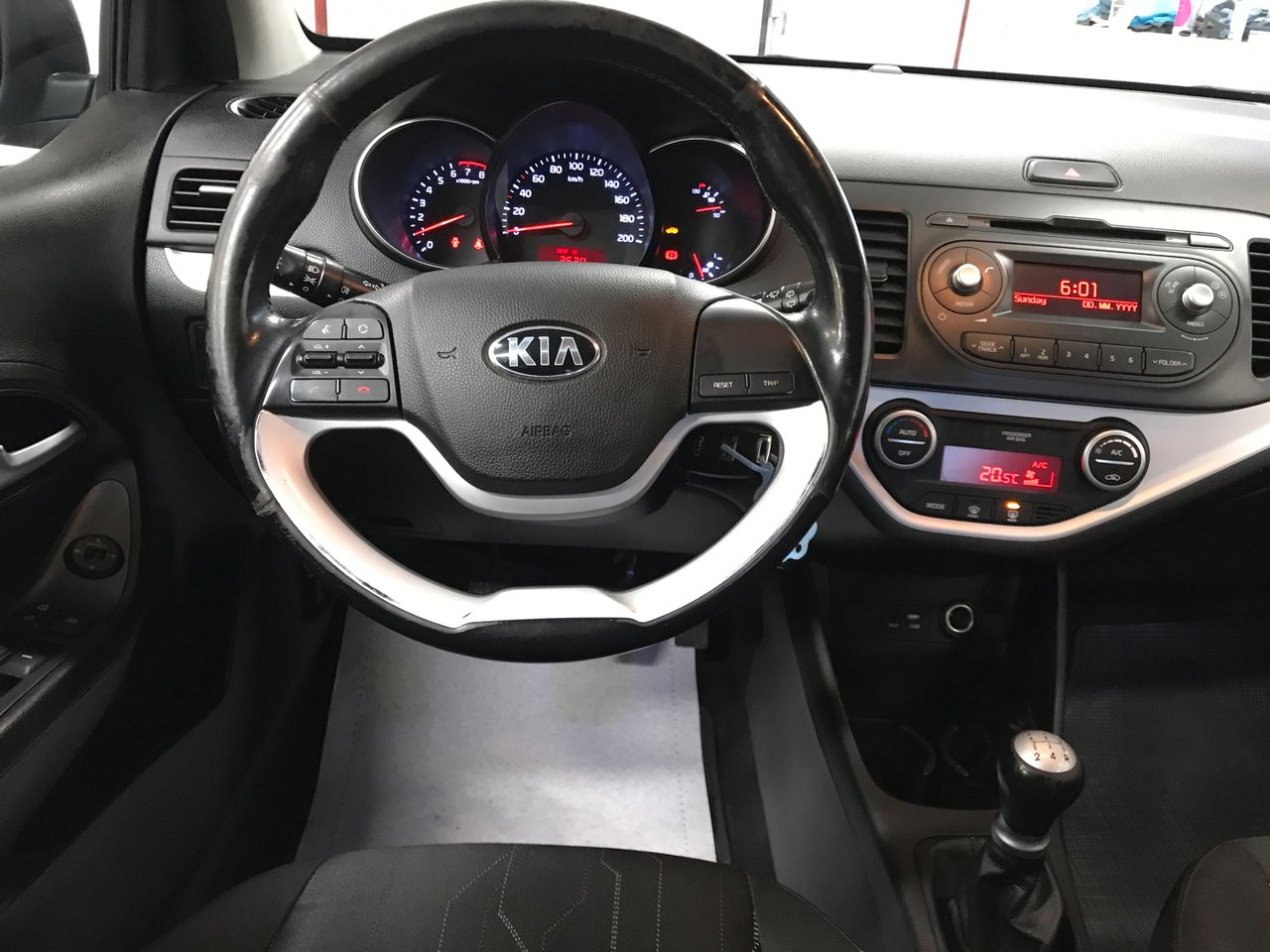 Kia Picanto 5-dørs 1.0 MPI Manuell, 5-trinn, 67hk, 2016
