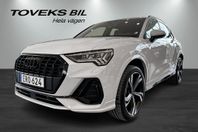 Audi Q3 45 TFSI E S LINE 245 HK Se spec/leasebar