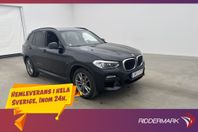 BMW X3 xDrive20d 190hk M Sport HiFi Kamera Navi Drag
