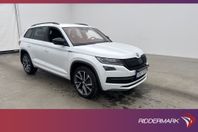 Skoda Kodiaq 4x4 Sportline 7 Sits Värm Kamera Canton Drag