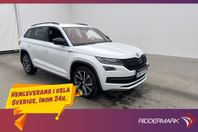 Skoda Kodiaq 4x4 Sportline 7 Sits Värm Kamera Canton Drag