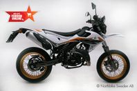Rieju Drac RS SM Lightning Vit *Snabb hemleverans*