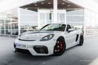 Porsche 718 Spyder Manuell 420hk / Sv.såld / BOSE / Låga mil