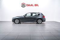 BMW 118I 5-D 136HK M SPORT AERODYNAMIK MANUELL SKINN P-SENS