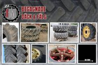 BEGAGNADE DÄCK OCH FÄLGAR