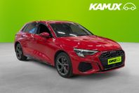 Audi A3 45 TFSI e Plug in S-line Värmare Cockpit 245hk