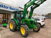 John Deere 5075 E med lastare & AC