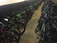 Ca 500 barn o ungdomscyklar