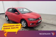 Volkswagen Polo TSI 95hk 0,44l/mil Låg-Skatt Bluetooth