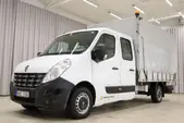Renault Master 150HK Automat Dubbelhytt Flak BG-Lyft Kapell